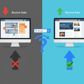 تاثیر کاهش نرخ پرش بانس ریت بر رتبه بندی سایت در گوگل